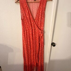 Universal Thread Red Floral Dress